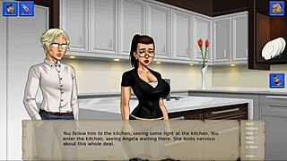 Young Amateur Teen's First Anal with Kisses and Big Boobs Ass