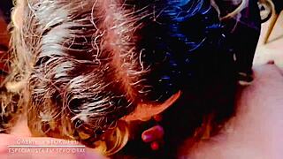 Can Gabriela handle that monster cock?