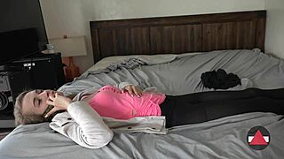 relax, he's just dry humping me for tension release