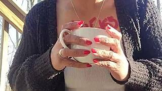 Messy outdoor desperation hits hard in this wild black adventure.