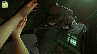 Exploring eternum 253 in a vibrant 3d cartoon anime world with teen characters and mature themes