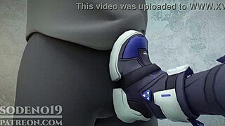 Caught giving footjob and blowjob?