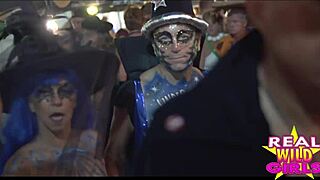 At the fantasy fest, street flashing captures high-quality public moments