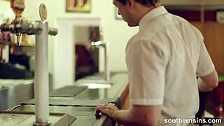 What sins does this voyeur commit while masturbating in nature, in a car, with hairy australian climax?