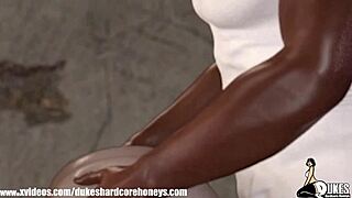 Redhead PAWG bends over for monster cock backshots in prison!