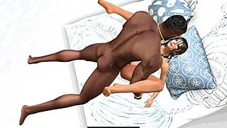 Sweet brown sugar whispers, let's fuck behind that dune at the public beach