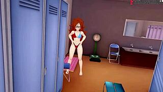 dragon ball zex android 18 fucking in bikini with android 21 😏