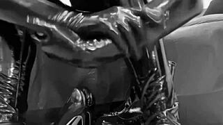 want to see those latex gloves on my ass?