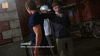 Exploring eternum 253 in a vibrant 3d cartoon anime world with teen characters and mature themes