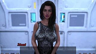 Milfs compete against teens in stranded space 3d cartoon.