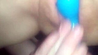 kona dives deep into extreme close-up vibrator action, getting everything soaking wet