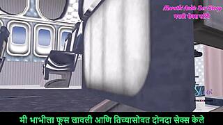 Why is this teen girl fingering herself on the airplane?