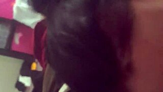 Milf slut cheats on boyfriend with monster cock sucking and blowjob before he gets home