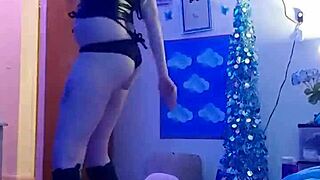 sexy webcam striptease with clothes ripping 😏