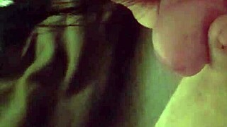 Milf slut cheats on boyfriend with monster cock sucking and blowjob before he gets home