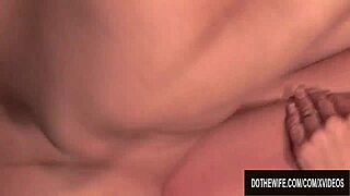 mature wife sarah bricks drilled hard in front of passive cuckold husband