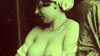 Intense vintage 19th century blowjob and hairy pussy fucking