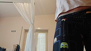 athletic woman dances in leggings during hidden gym session