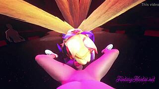 league of legends hentai ahri star guardian hard sex lol japanese manga anime game porn