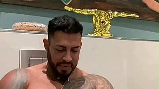 Muscular hunk Viktor rom gets naughty with his neighbors