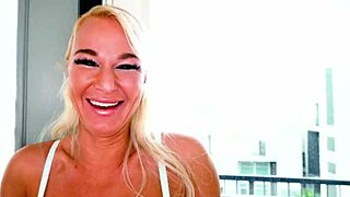 London River deepthroats huge cock POV