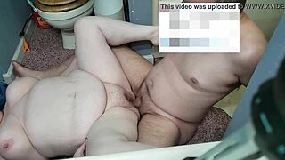 Chubby Blonde's Hairy Pussy Gets a Sticky Creampie