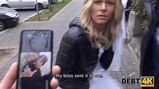 I Felt So Torn Watching Debt4k Collector Dominate a Blonde Before Her Future Husband!