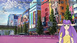 in ninnin days part 4, the sexy ninja maid serves her master in the game