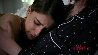 Redhead girls enjoy some hot scissoring action on Allherluv