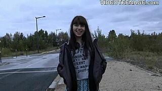 18 Years Old Teen 18+ Feels Raw at Porn Casting