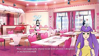 in ninnin days part 4, the sexy ninja maid serves her master in the game