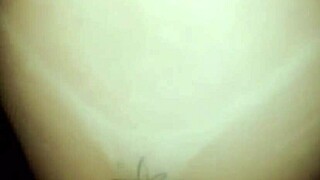 Intense shemale dominates chubby white guy in passionate sex session