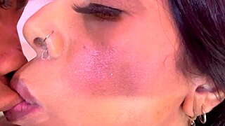 that tattooed skinny amateur sucked a newbie's cock bareback by the pool