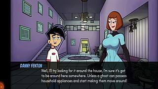 Amity Park group dancing leads to creampie foursome