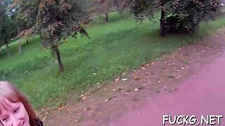 Legal teen gets picked up and nailed hard!