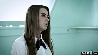 teen seduced and roughly fucked her old teacher in taboo encounter