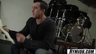 Nikita Von James, horny stepmom, eats ass with passion in Rymjob scene.