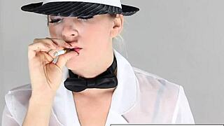 Dahlia Sky masturbates her tits and pussy in solo compilation