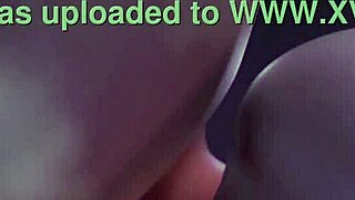 I relax at the spa with Tracer in this anime scene