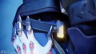 Overwatch heroes unleash massive cocks in intense cumshot compilation