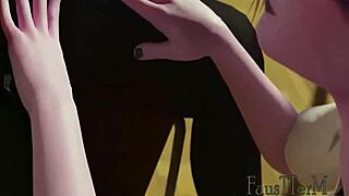 Raven seduces in classroom after class 😏