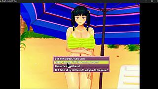 perfect beach day fuck with mya 😍🌊