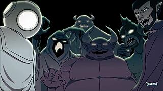 又一场狂野卡通群交与神秘爆操