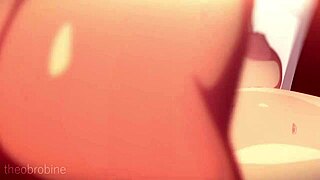 Hey, you seen Theobrobinemale powers in wild hentai action?