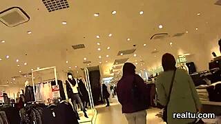 Watch this Czech teen get seduced and pounded in the supermarket POV?