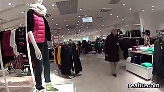 Watch this Czech teen get seduced and pounded in the supermarket POV?