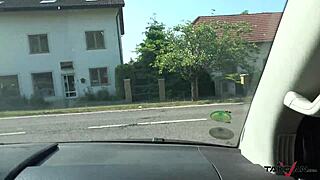 blondie gets picked up and left outside without clothes