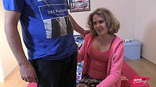 caught stepdad spying, now he’s gotta screw me hard, blonde teen confesses