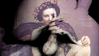 vintage illustration of antique erotic art