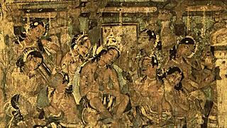 vintage illustration of antique erotic art